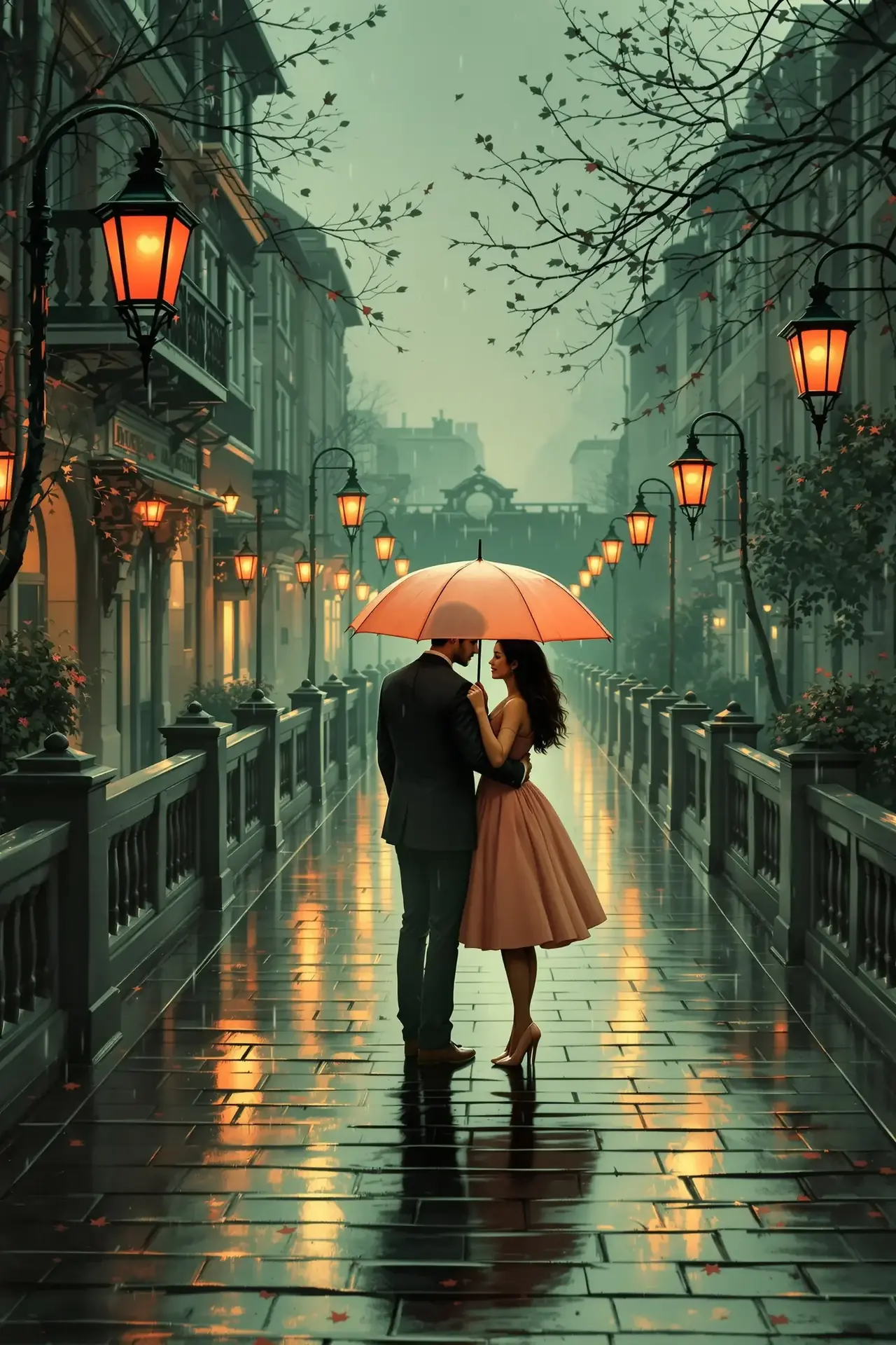 蓝调雨夜 - 七猫视频 蓝调雨夜 - 爱情电影海报